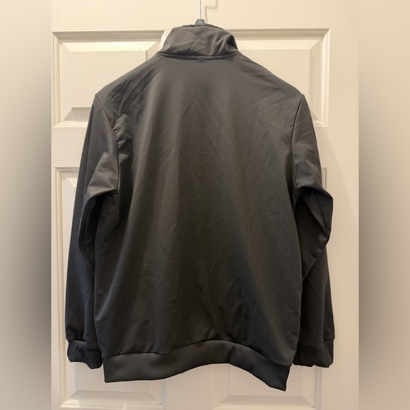 Men's Black Zip-Up Track Jacket and Pants Set - Picture 3 of 12